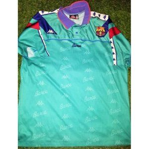 Romario Barcelona Kappa 1994 Soccer Jersey XL